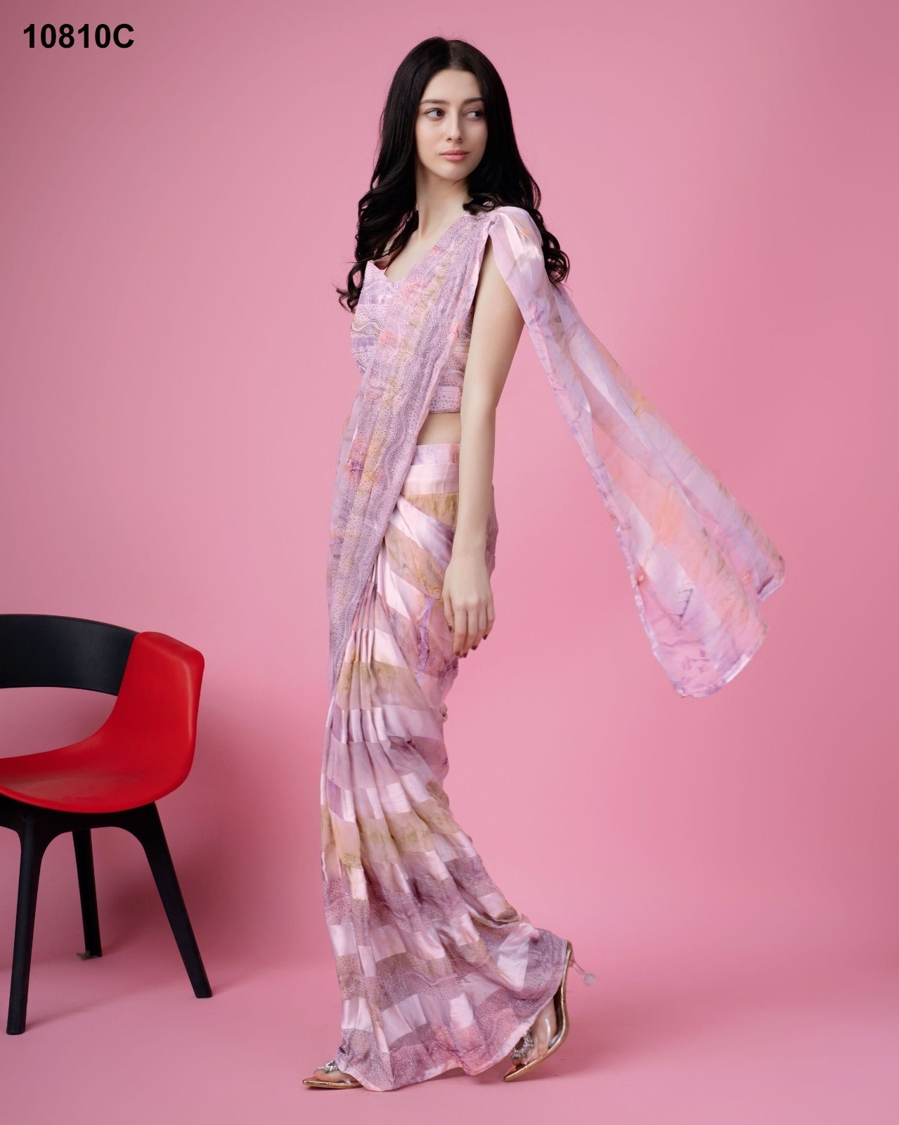 10810C Amoha Ready To Wear Saree