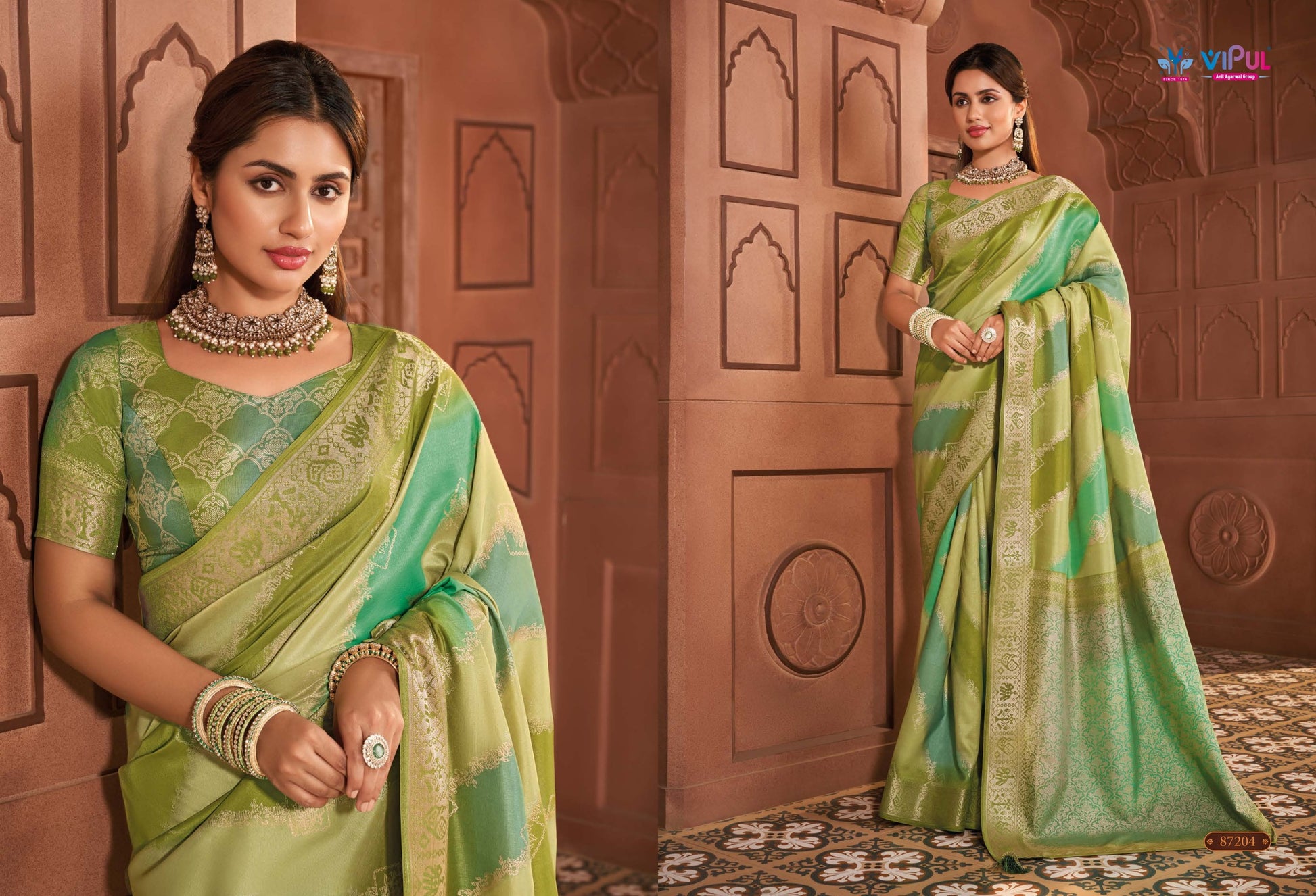 87204 Angora Vipul Silk Sarees