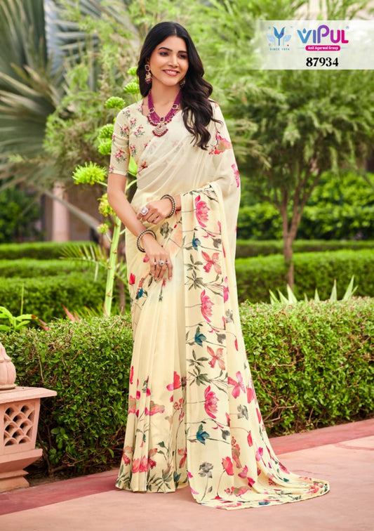 87934 Twisha Vipul Weightless Sarees