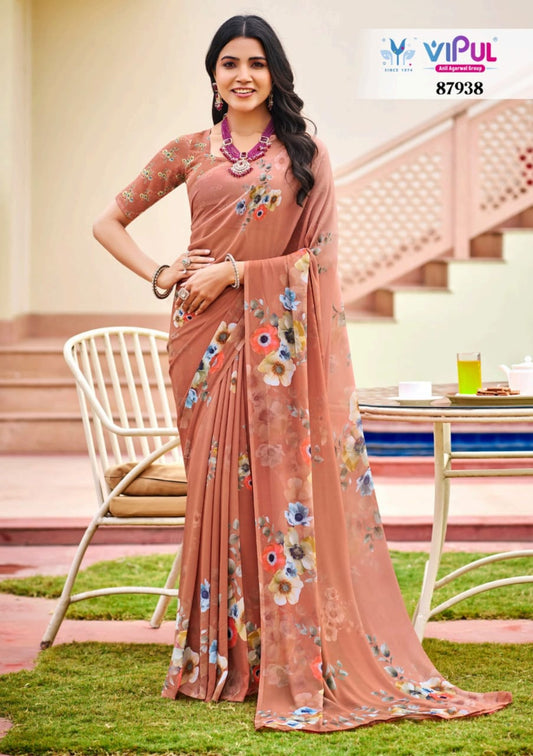 87938 Twisha Vipul Weightless Sarees