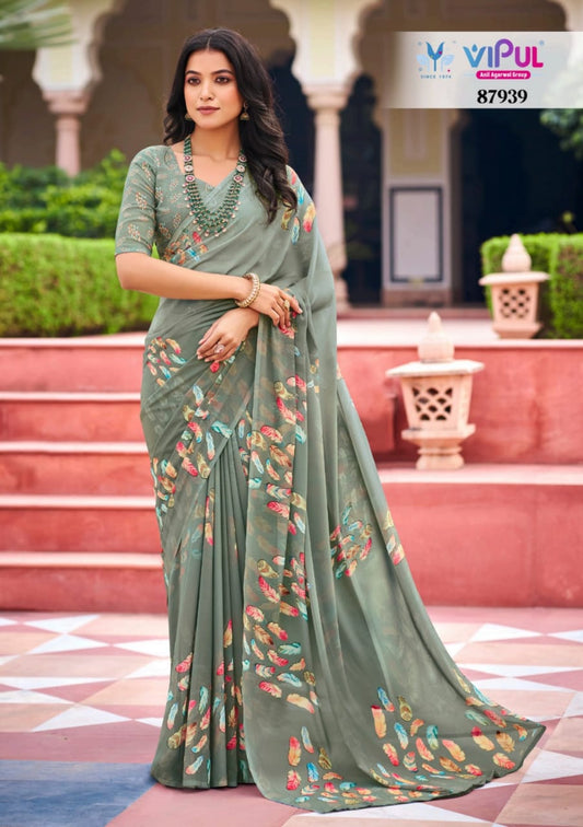 87939 Twisha Vipul Weightless Sarees
