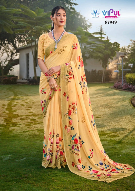 87949 Riddhi Vol 14 Vipul Weightless Sarees