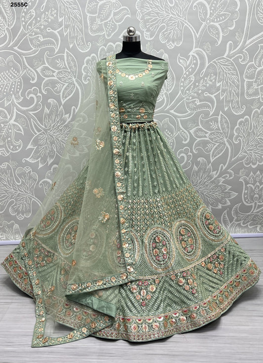 2555-C Anjani Art Lehenga Choli