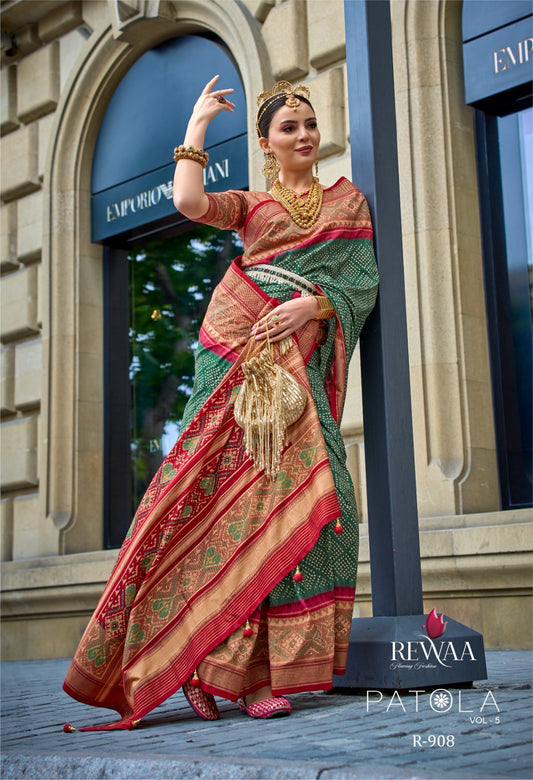 R-908 Patola Vol 5 Rewaa Sarees