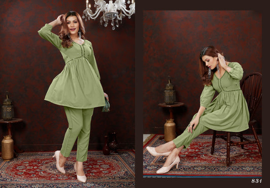 831 Karigari Vol 1 Moksh Co Ord Set