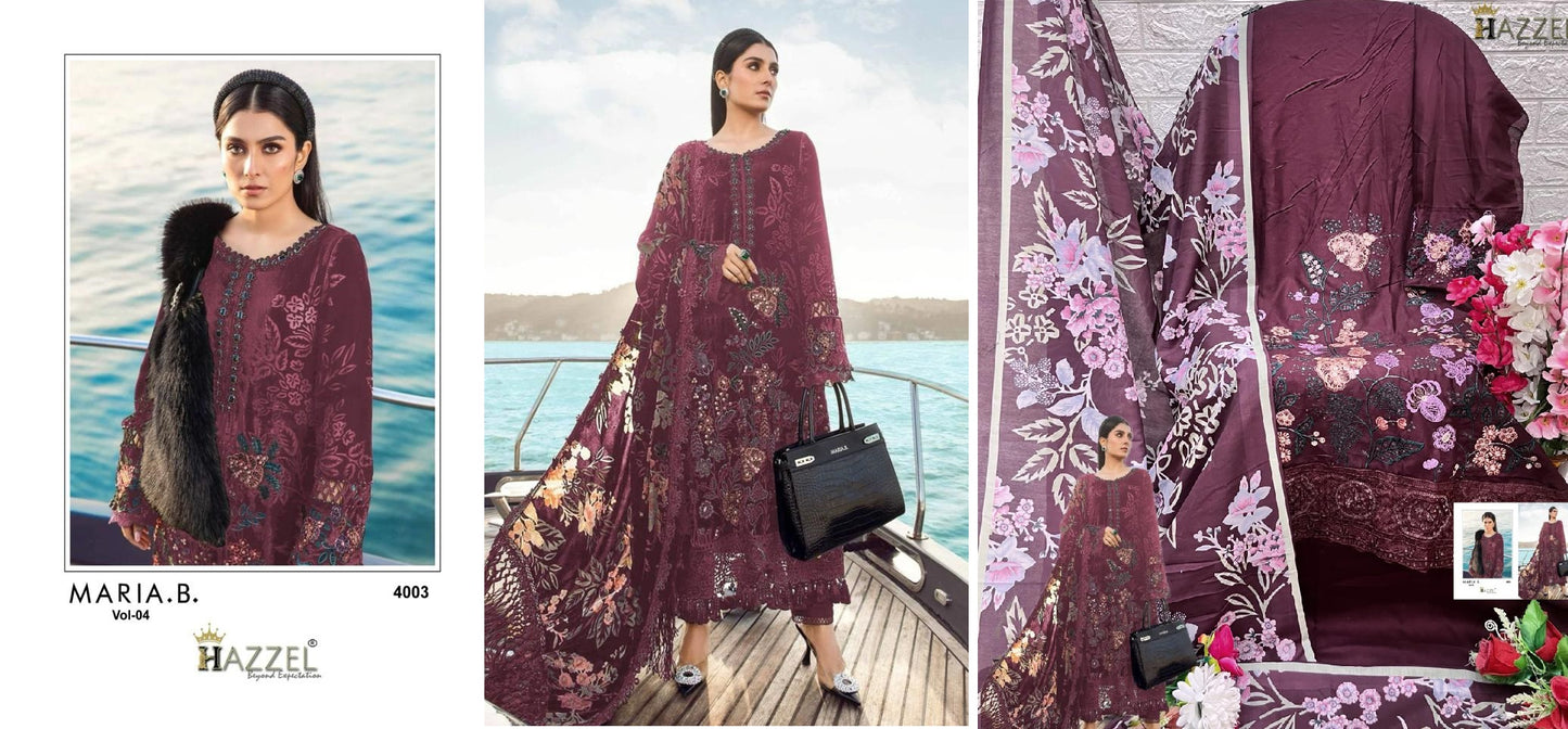 4003 Hazzel Pakistani Salwar Suits