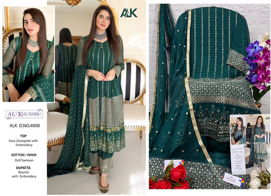 4008 Alk Pakistani Salwar Suits