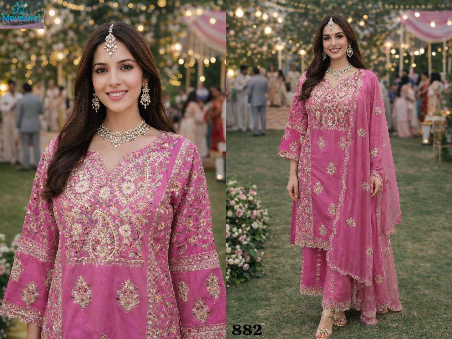 882 Ridhima Mrudangi Simar Silk Readymade Suits