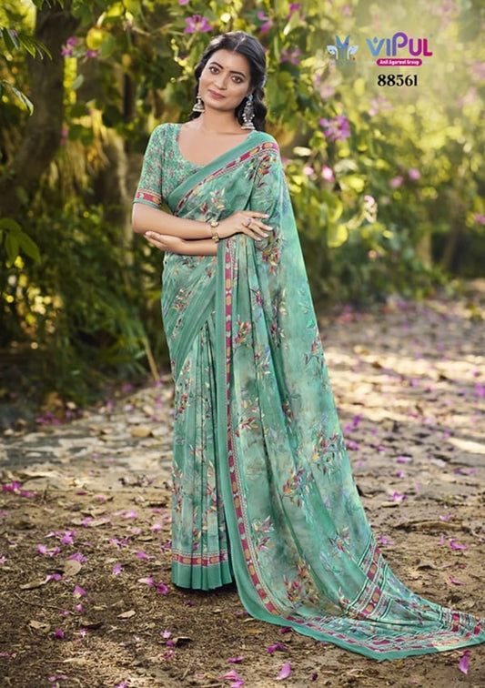 88561 Siddhi Vipul Weightless Sarees