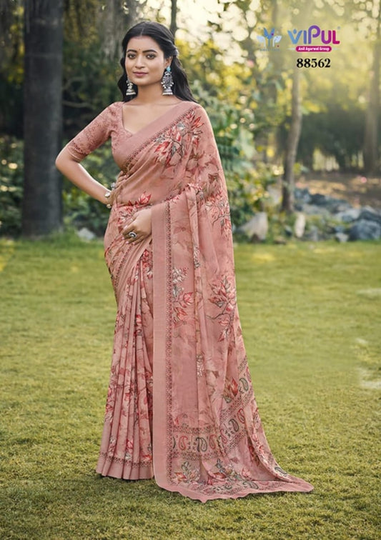 88562 Siddhi Vipul Weightless Sarees