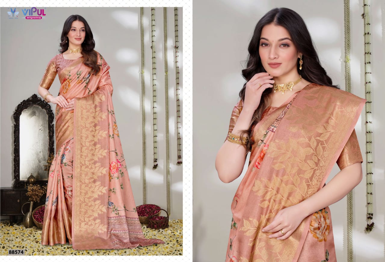 88574 Sawali Vipul Soft Silk Sarees