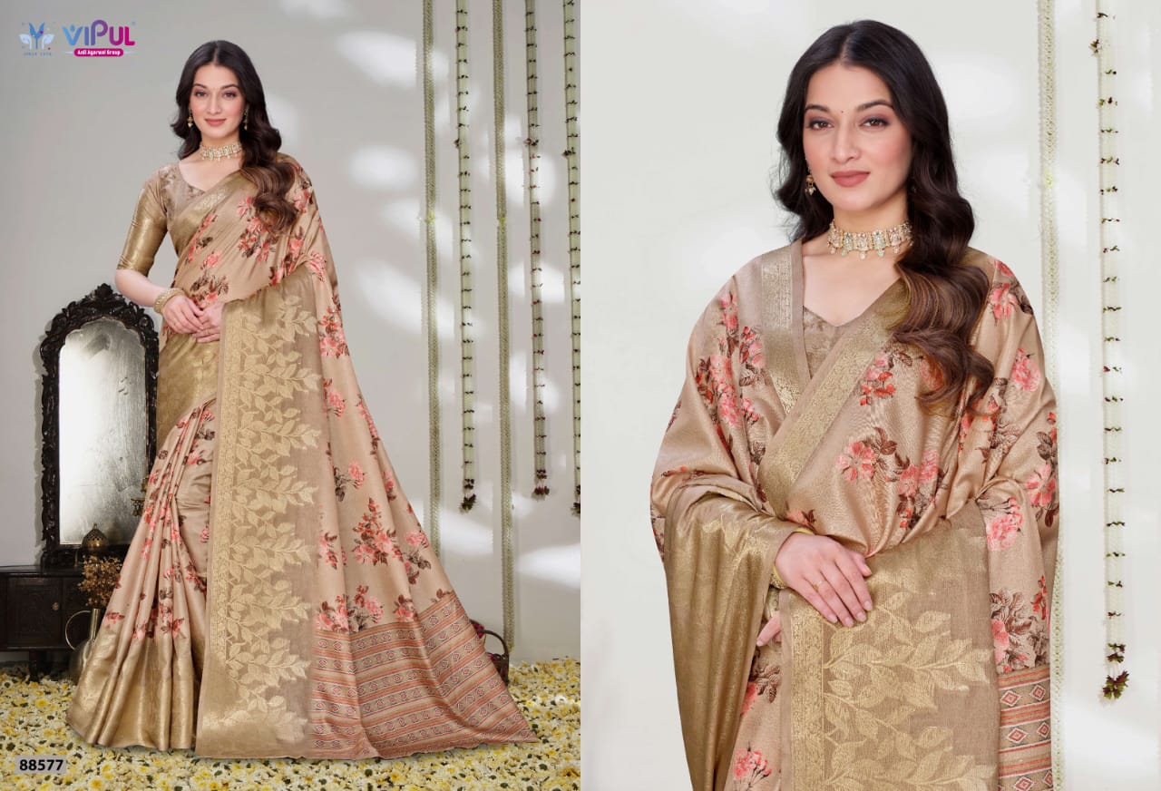88577 Sawali Vipul Soft Silk Sarees