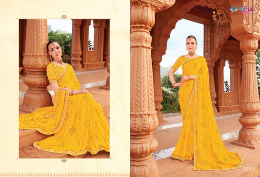 88612A Chakori Vipul Chiffon Sarees