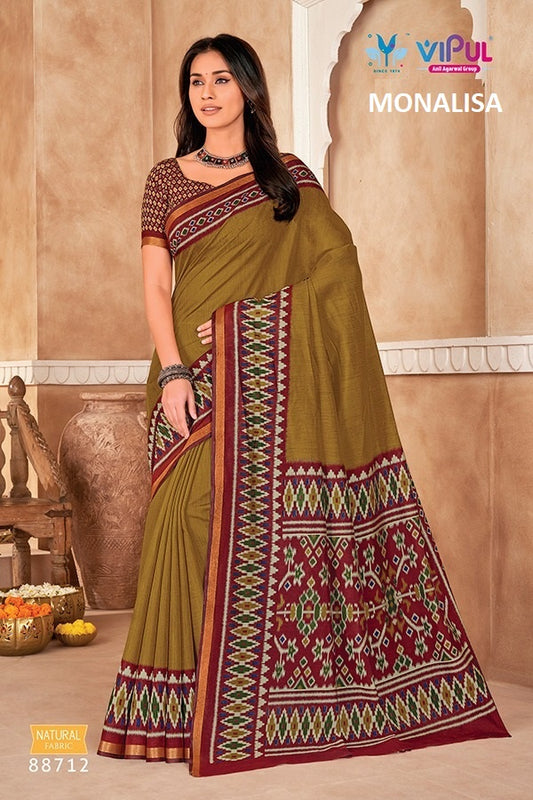 88712 Monalisa Vipul Mal Cotton Sarees
