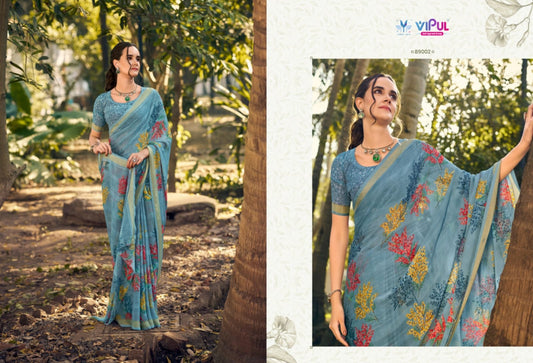 
89002 Urvashi Vipul Chiffon Sarees
