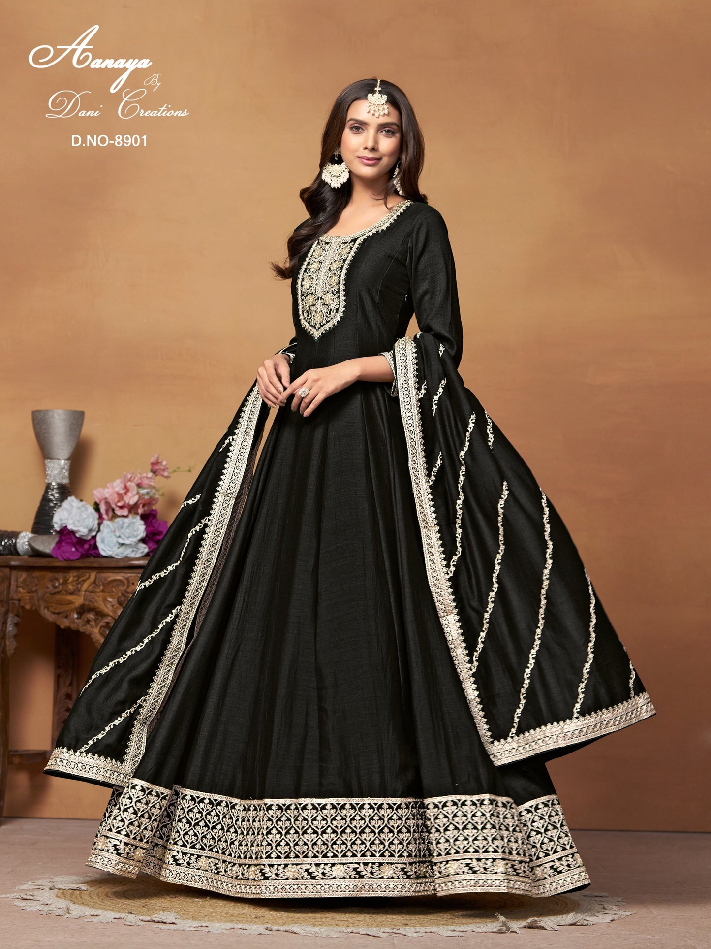8901 Aanaya Vol 189 Dani Creation Anarkali Unstitched Suits