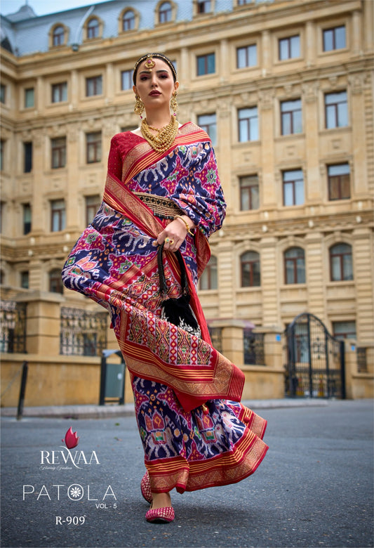 R-909 Patola Vol 5 Rewaa Sarees