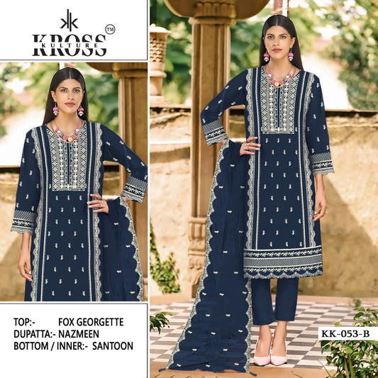 Kk-53-B Kross Kulture Pakistani Salwar Suits