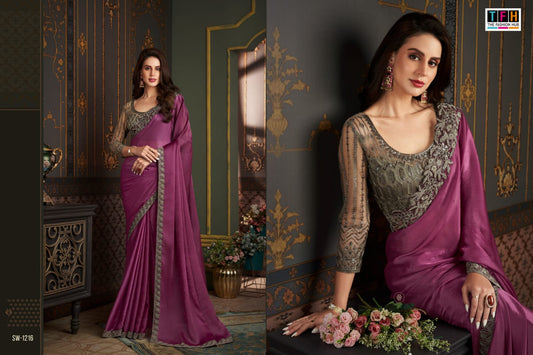 1216 Sandalwood Vol 12 Tfh Sarees