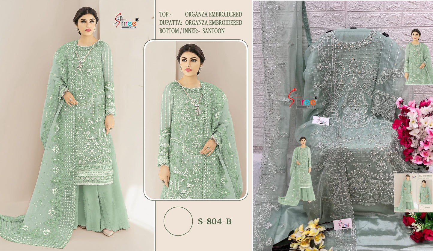 804B Shree Fabs Pakistani Salwar Suits