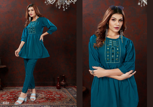 832 Karigari Vol 1 Moksh Co Ord Set