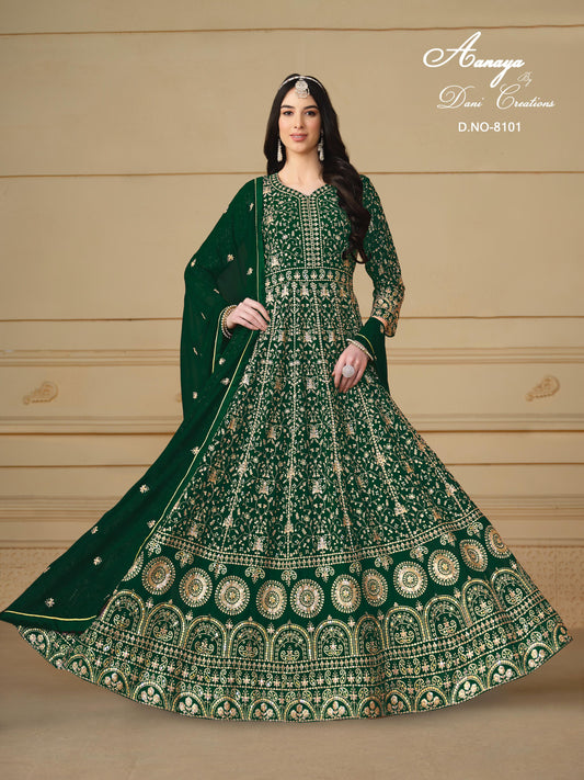 8101 Twisha Aanaya 181 Dani Creation Pakistani Salwar Suits