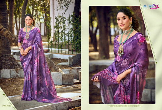 89281 Samriddhi Vipul Dull Moss Sarees