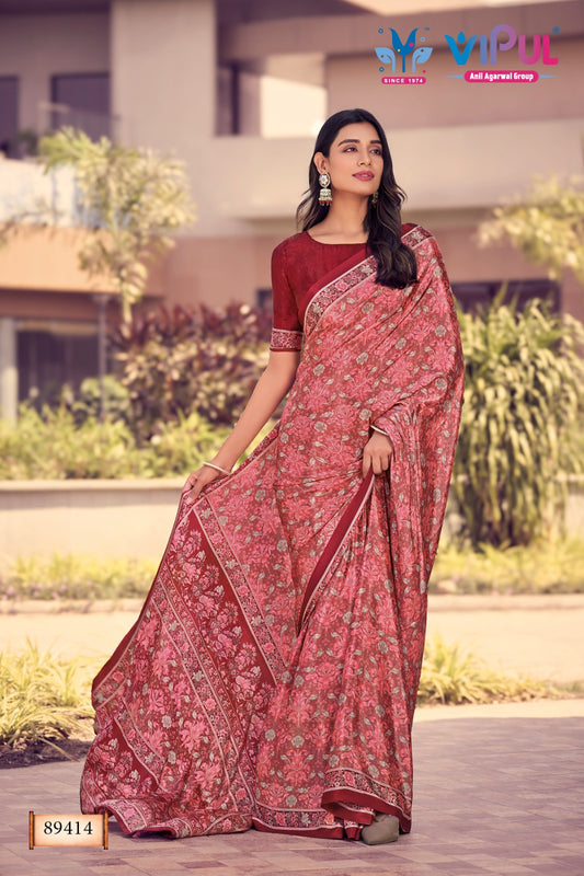 89414 Vipul Creap Sarees