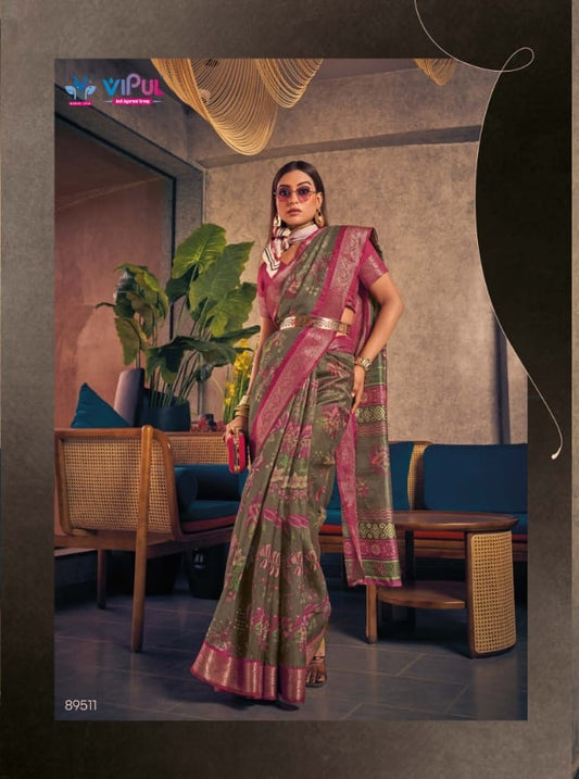 89511 Venus Vipul Silk Sarees