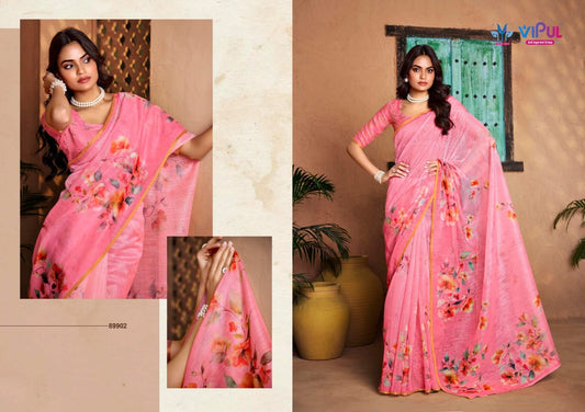 89902 Samyukta Vipul Cotton Silk Sarees