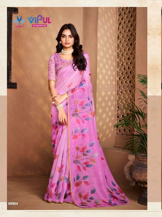 89904 Samyukta Vipul Cotton Silk Sarees