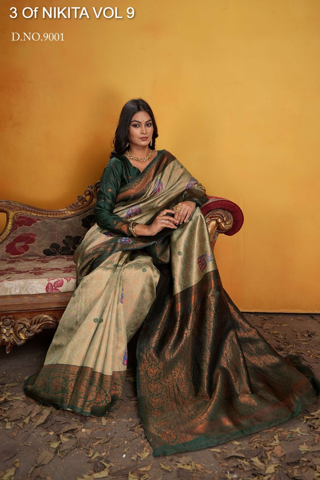 9001 Nikita Vol 9 3 Of Kanchi Silk Sarees