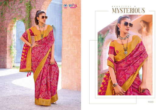 90020 Kashmir Beauty Jubilee Vipul Silk Sarees