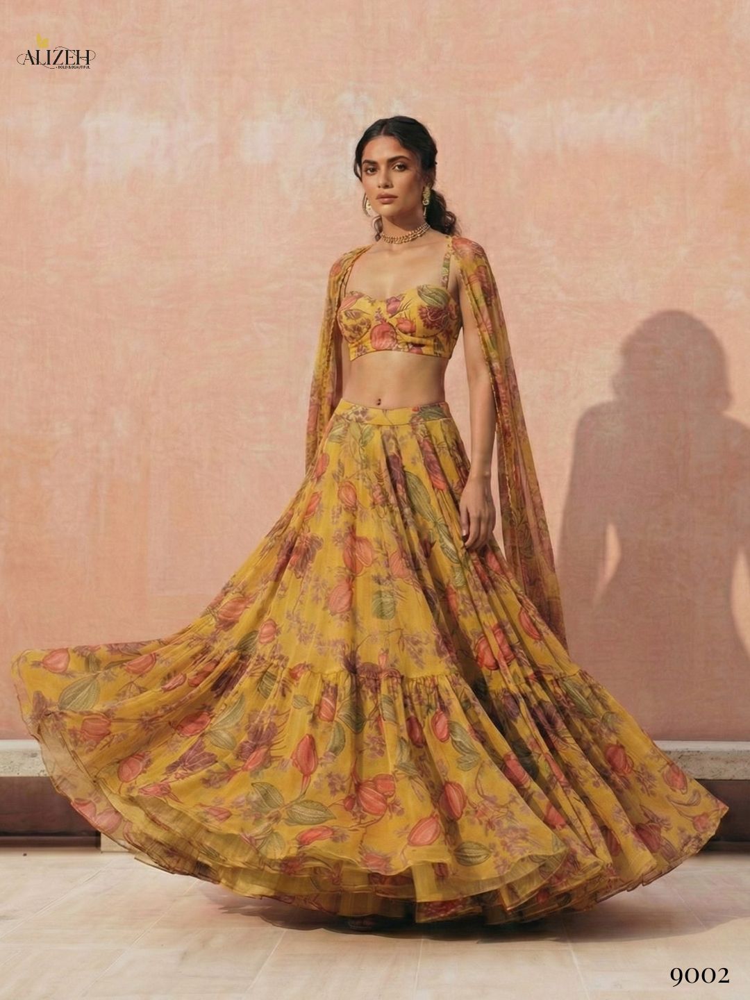 9002 Florence Alizeh Georgette Readymade Lehenga Choli