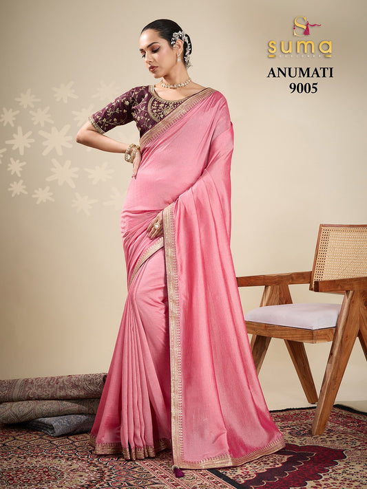 9005 Anumati Suma Designer Vichitra Sarees