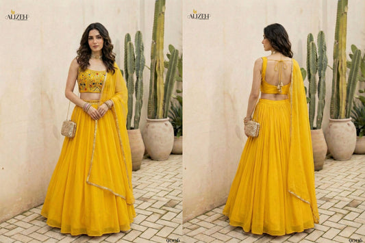 9006 Alizeh Georgette Readymade Lehenga Choli