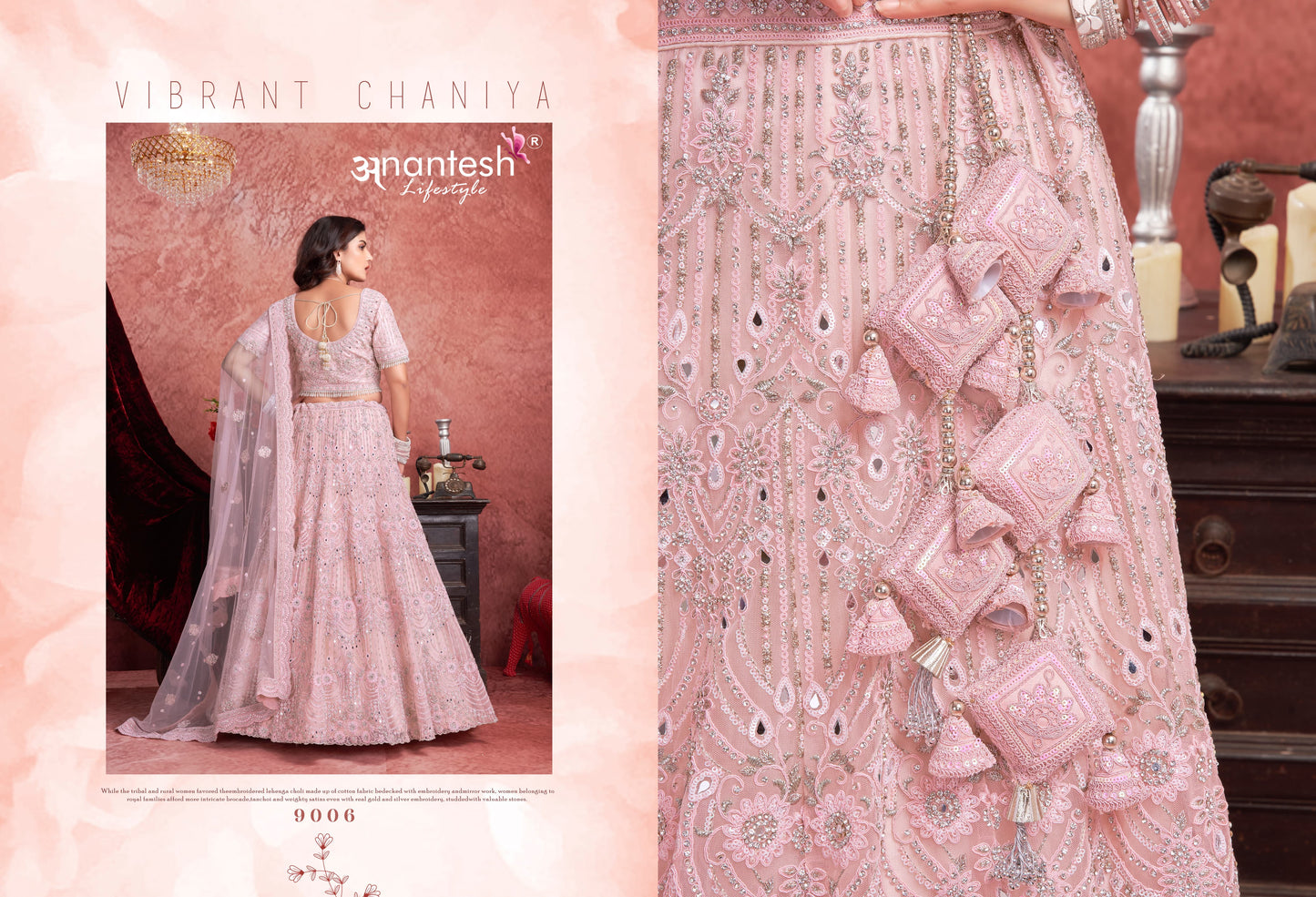 9006 Bridal Couture Vol 2 Anantesh Zarkan Readymade Lehenga Choli