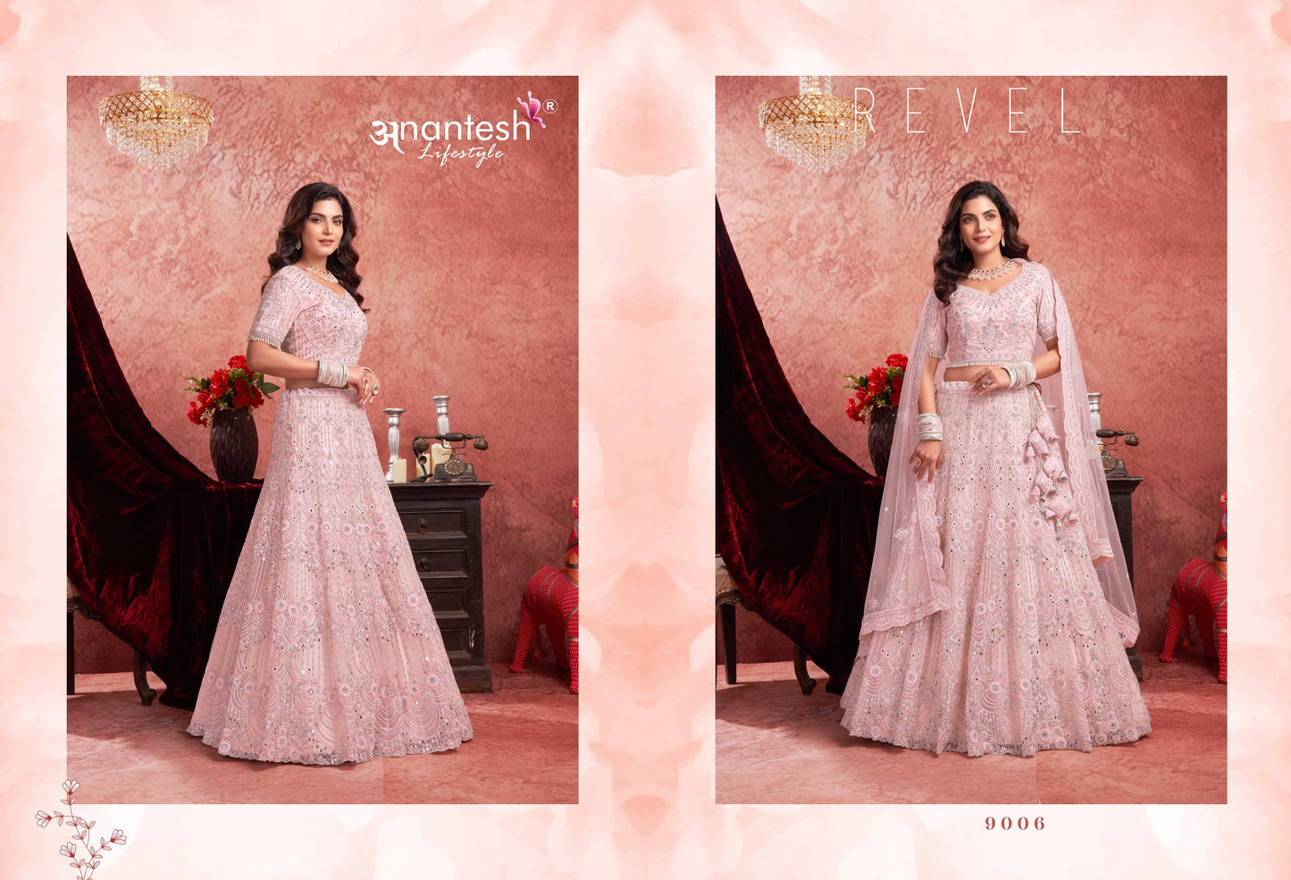 9006 Bridal Couture Vol 2 Anantesh Zarkan Readymade Lehenga Choli