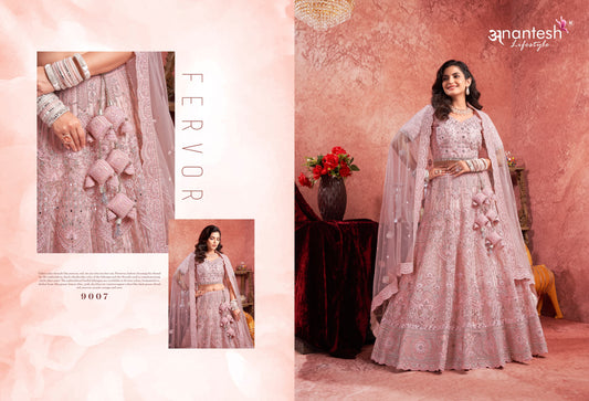 9007 Bridal Couture Vol 2 Anantesh Zarkan Readymade Lehenga Choli