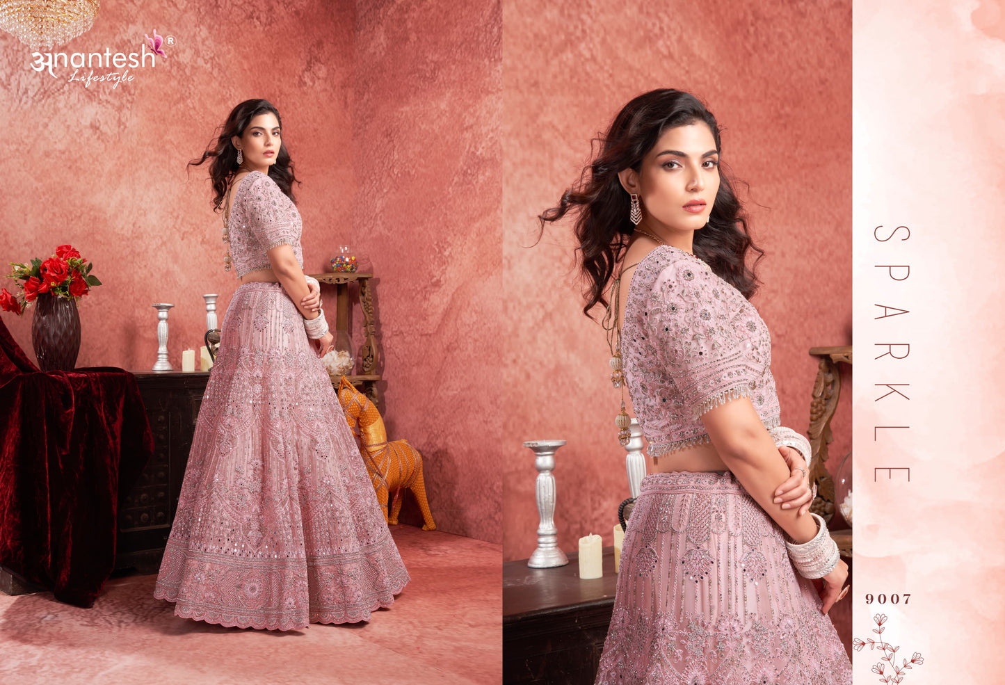 9007 Bridal Couture Vol 2 Anantesh Zarkan Readymade Lehenga Choli