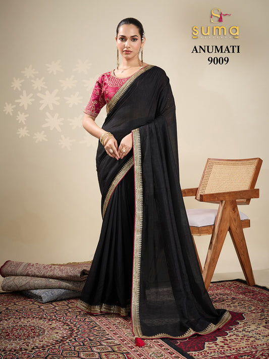 9009 Anumati Suma Designer Vichitra Sarees
