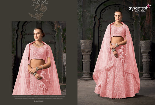 9011B Bridal Couture Vol 03 Anantesh Net Readymade Lehenga Choli