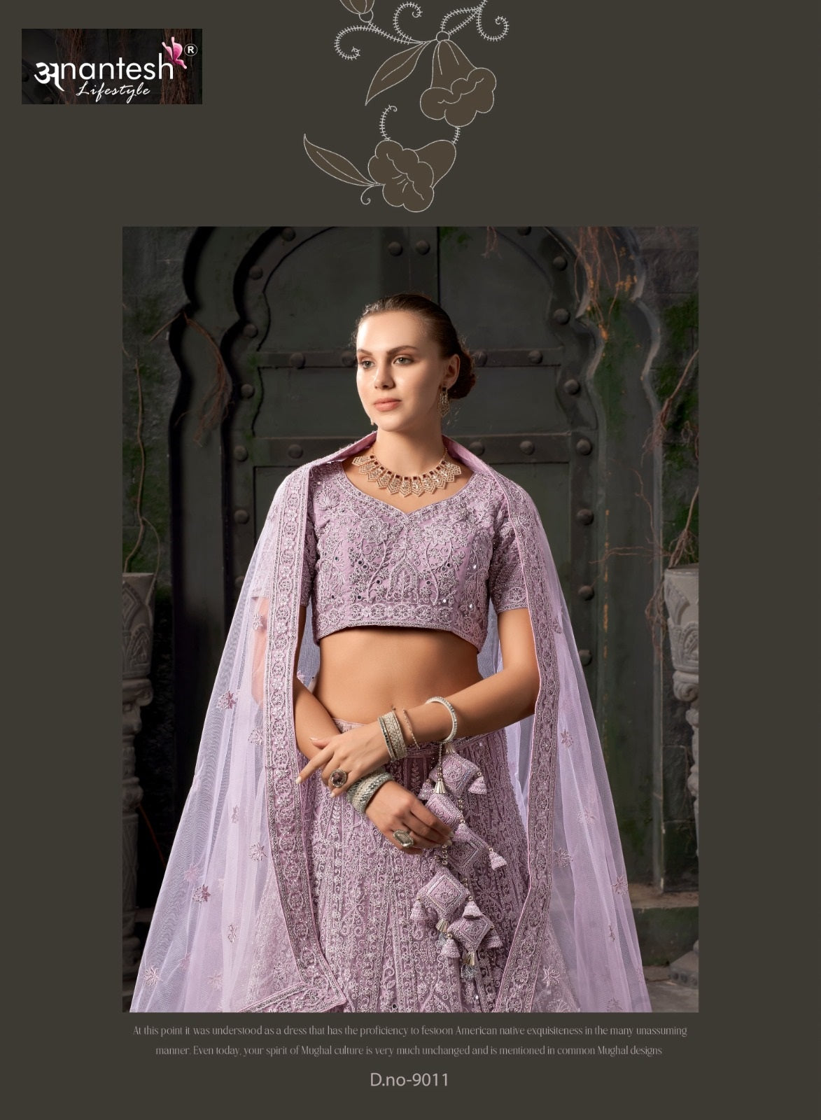 9011 Bridal Couture Vol 03 Anantesh Net Readymade Lehenga Choli
