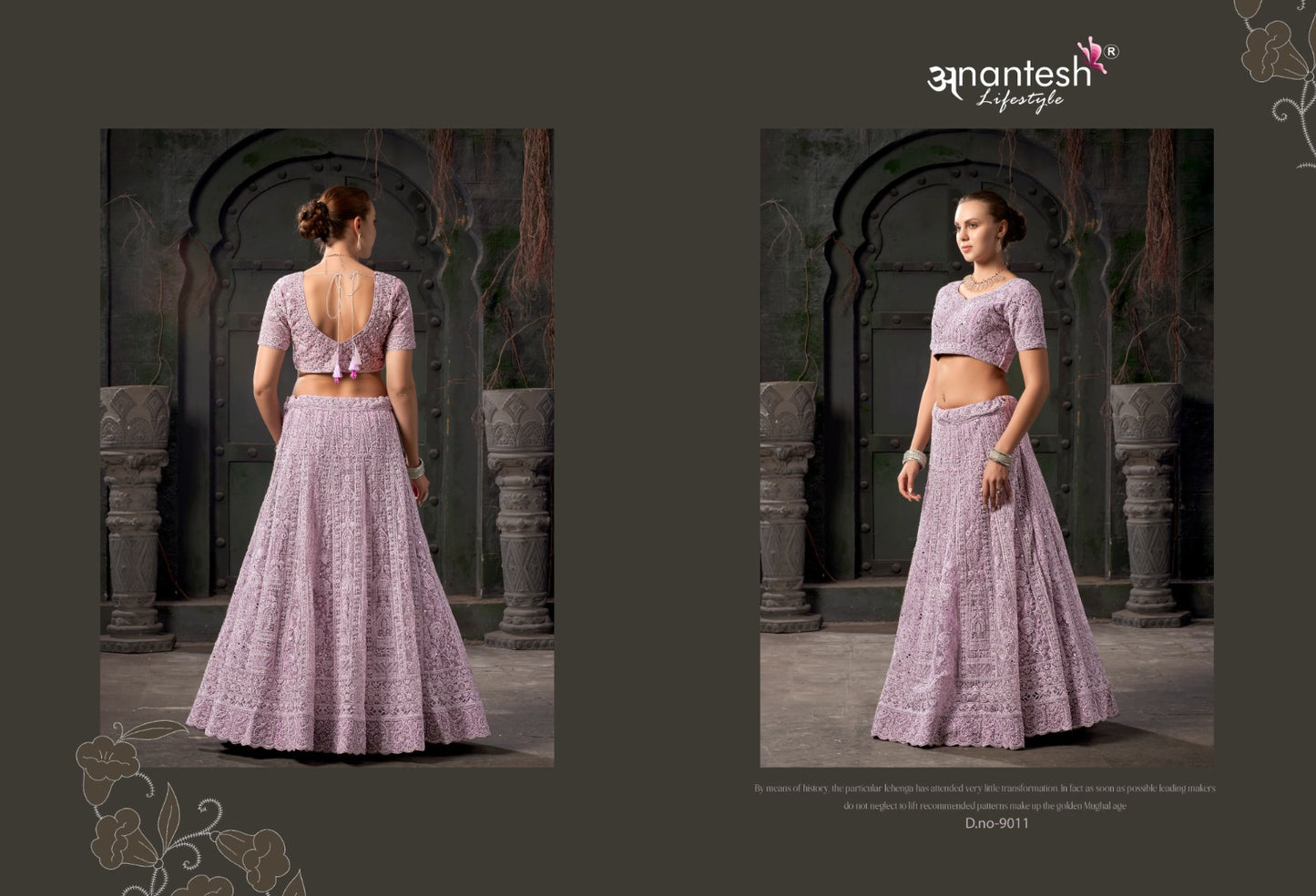 9011 Bridal Couture Vol 03 Anantesh Net Readymade Lehenga Choli