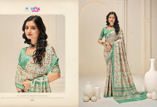 90161 Khaadi Vipul Silk Sarees