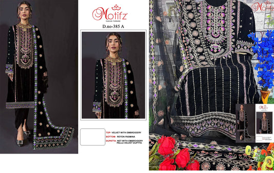 385-A Motifz Pakistani Salwar Suits