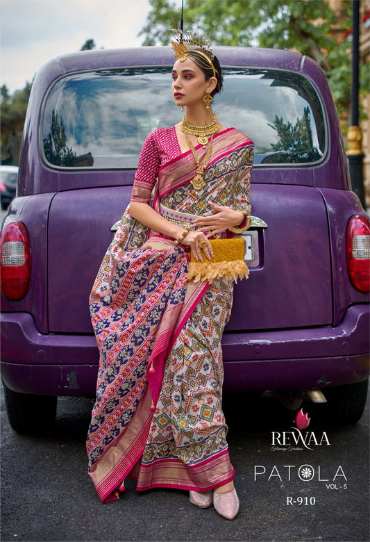 R-910 Patola Vol 5 Rewaa Sarees