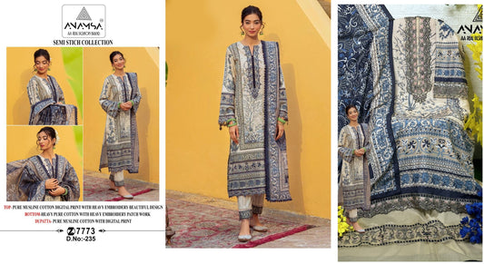 235 Anamsa Pakistani Salwar Suits