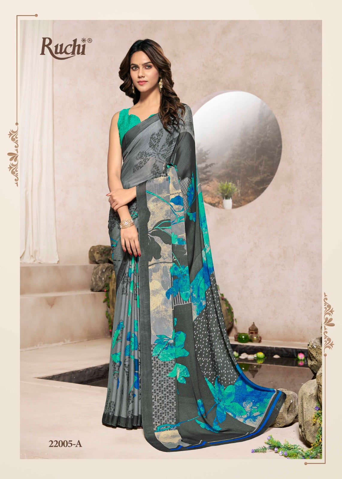 22005A Avantika Silk Vol 2 Ruchi Sarees