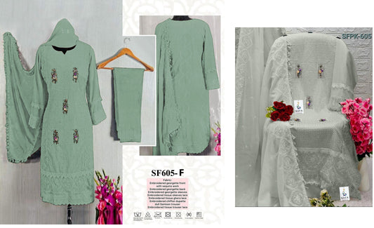 605F Safa Creation Pakistani Salwar Suits